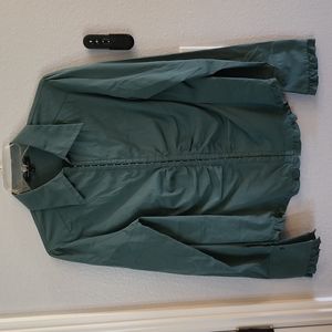 BCBG MAXAZRIA long sleeve shirt size large.